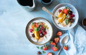 fruits plates, always good to eat